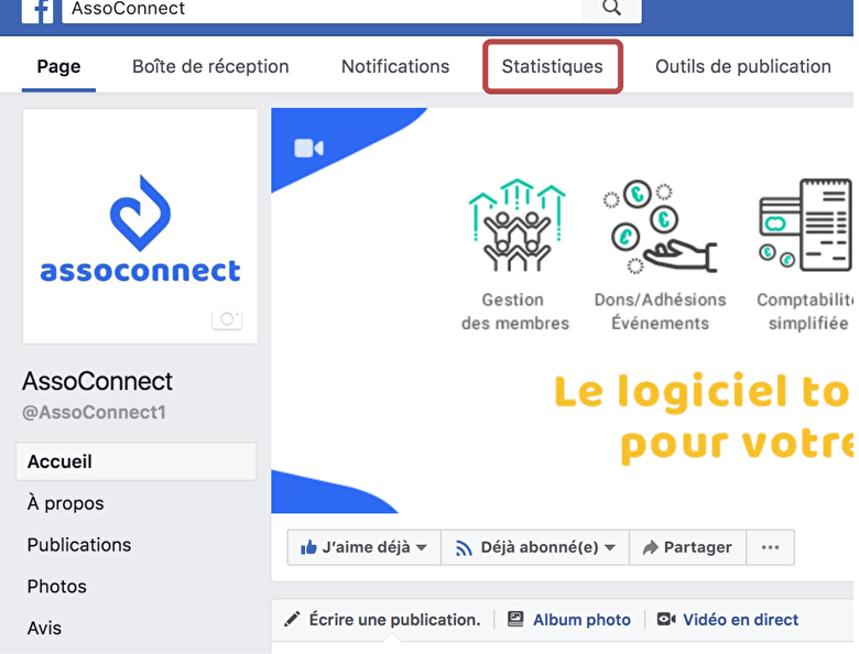 assoconnect association page facebook