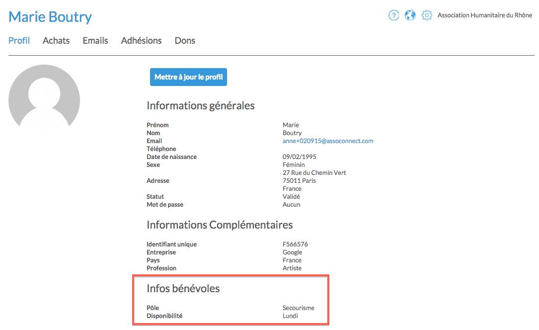 Associations Assoconnect Benevoles